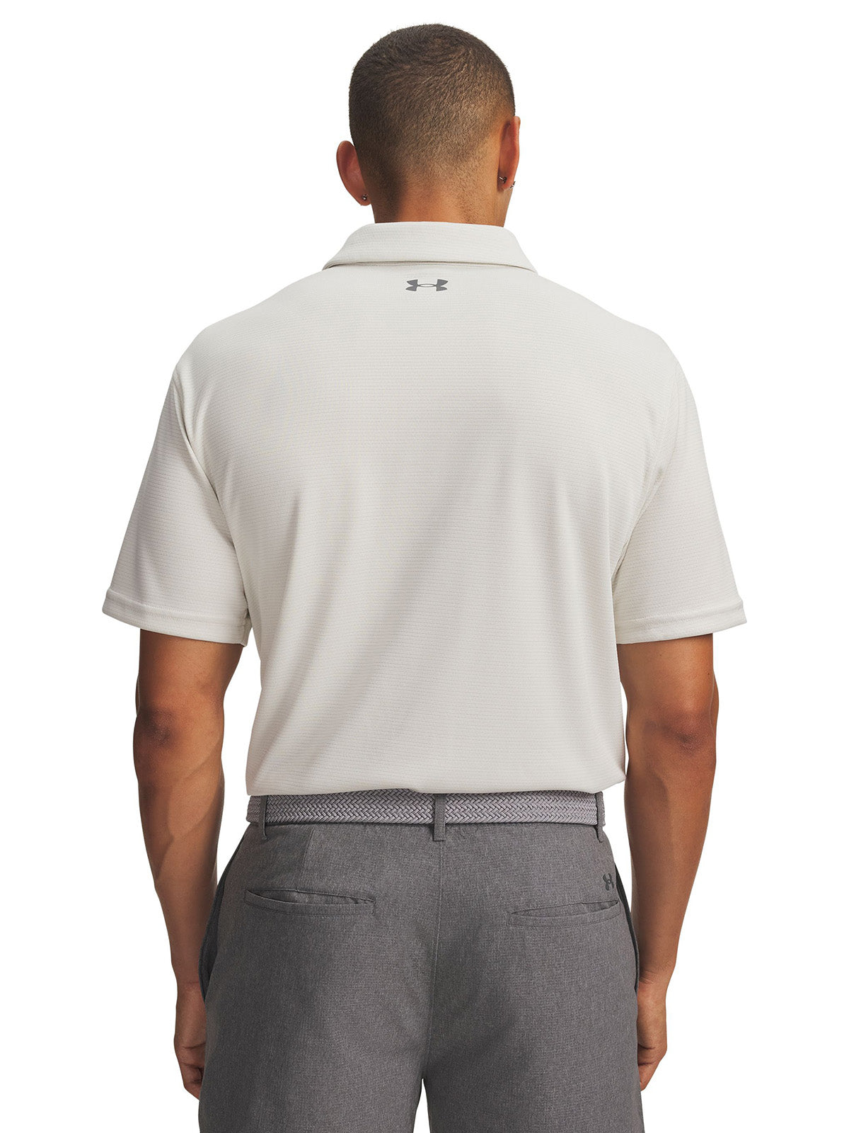 Polera manga corta UA Tech blanca para hombre