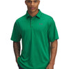 Polo manga corta Under Armour tech verde para hombre