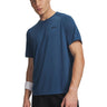 UA Tech 2.0 Polera Manga Corta azul para hombre