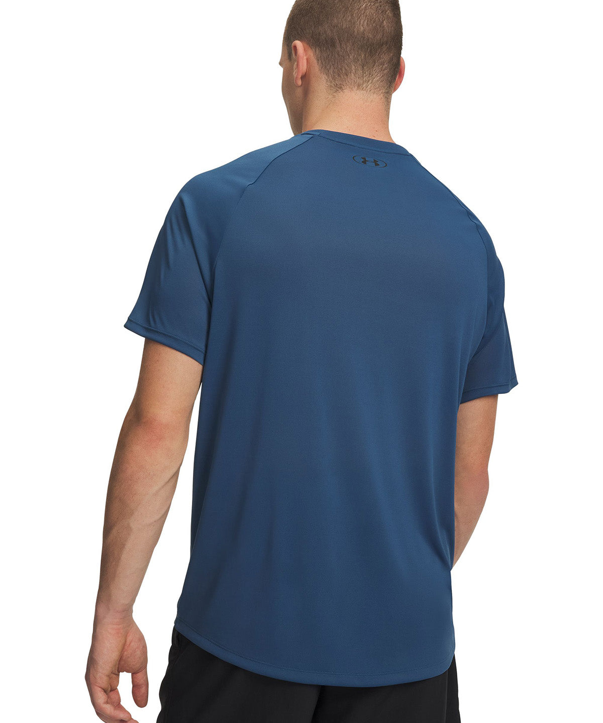 UA Tech 2.0 Polera Manga Corta azul para hombre