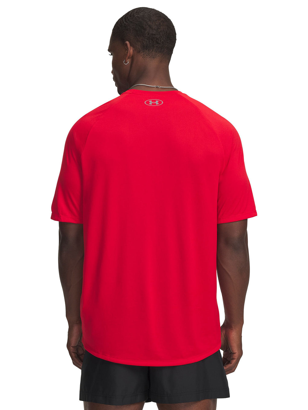 Polera manga corta UA Tech 2.0 roja para hombre