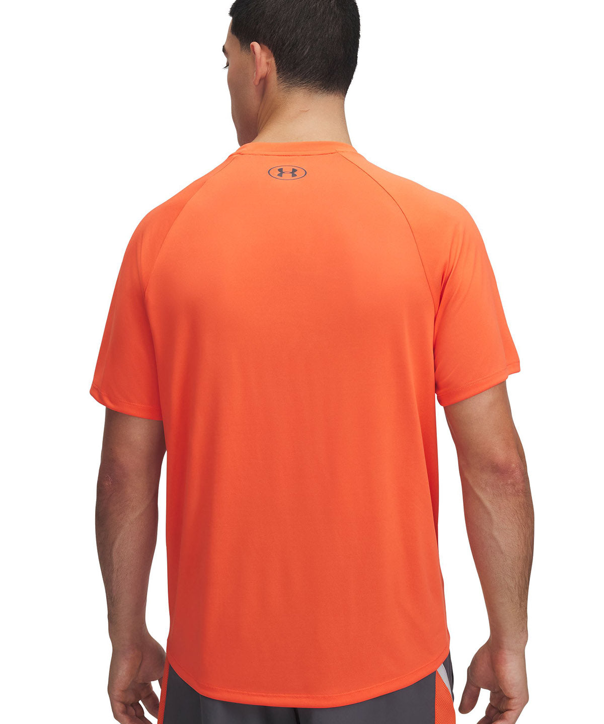 Polera manga corta Under Armour tech 2.0 naranjo para hombre