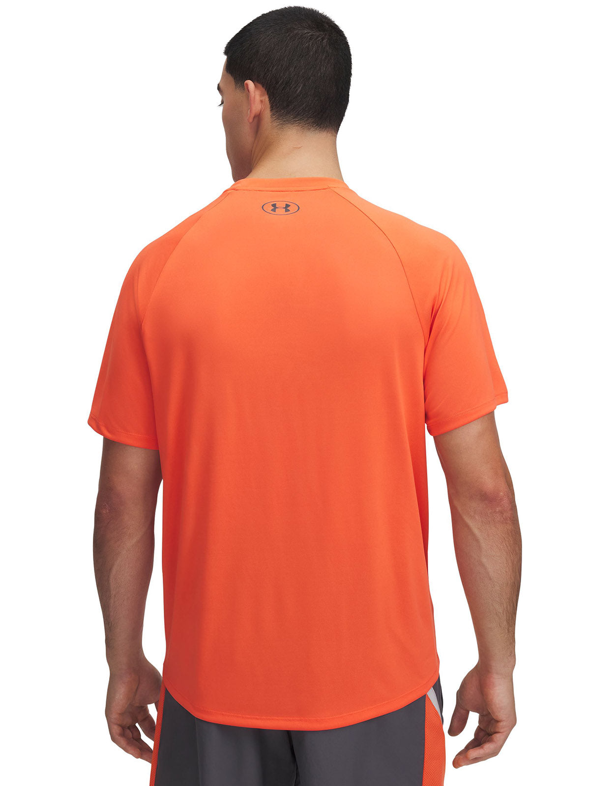 Polera manga corta Under Armour tech 2.0 naranjo para hombre