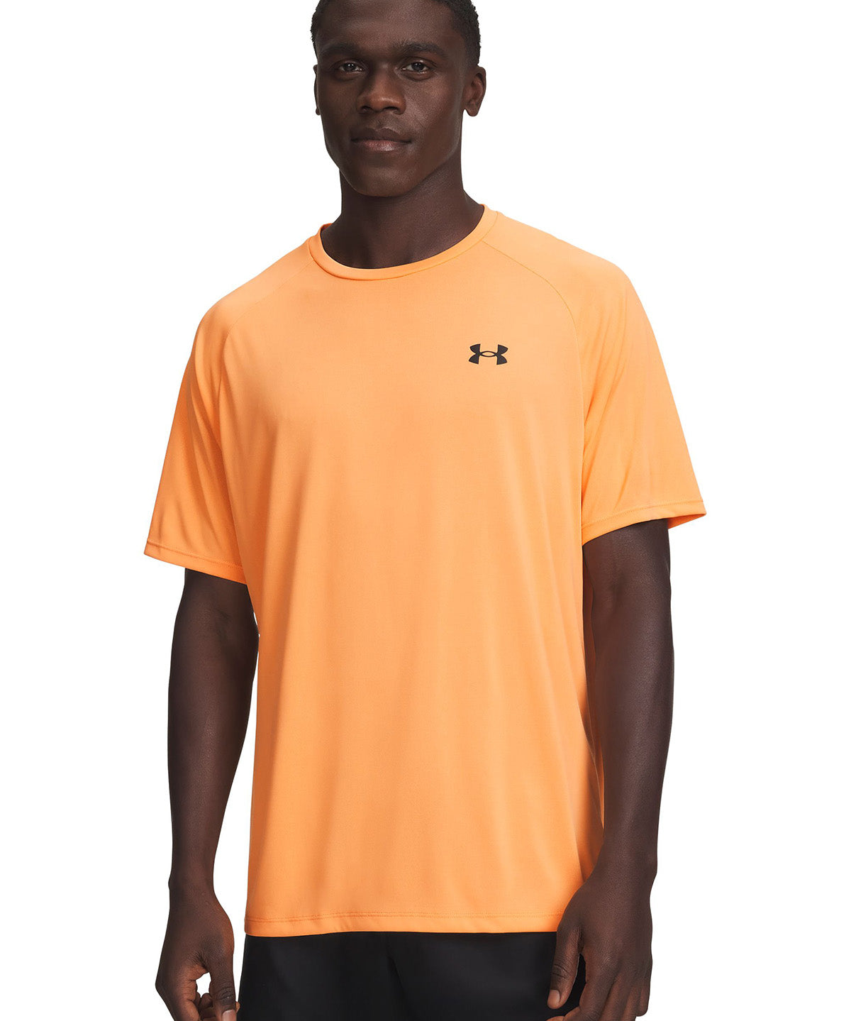 UA Tech 2.0 Polera Manga Corta naranjo para hombre