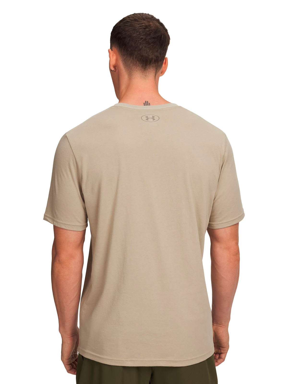 Polera manga corta Lifestyle para Hombre Left Chest Logo Café Under Armour