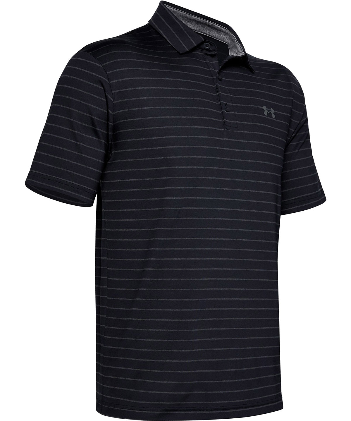 Polo manga corta Under Armour playoff negro para hombre