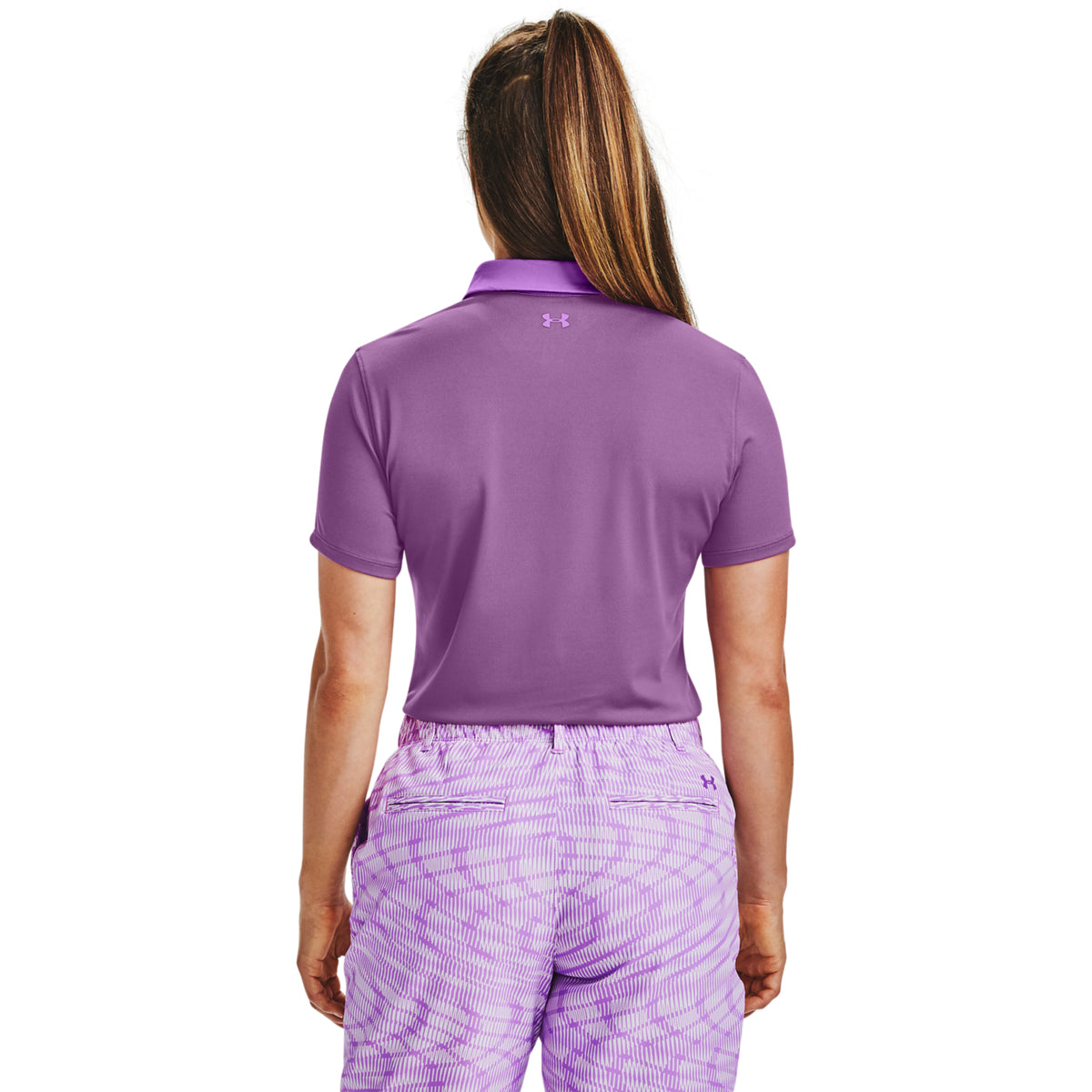 Polera polo de manga corta UA Zinger para Mujer