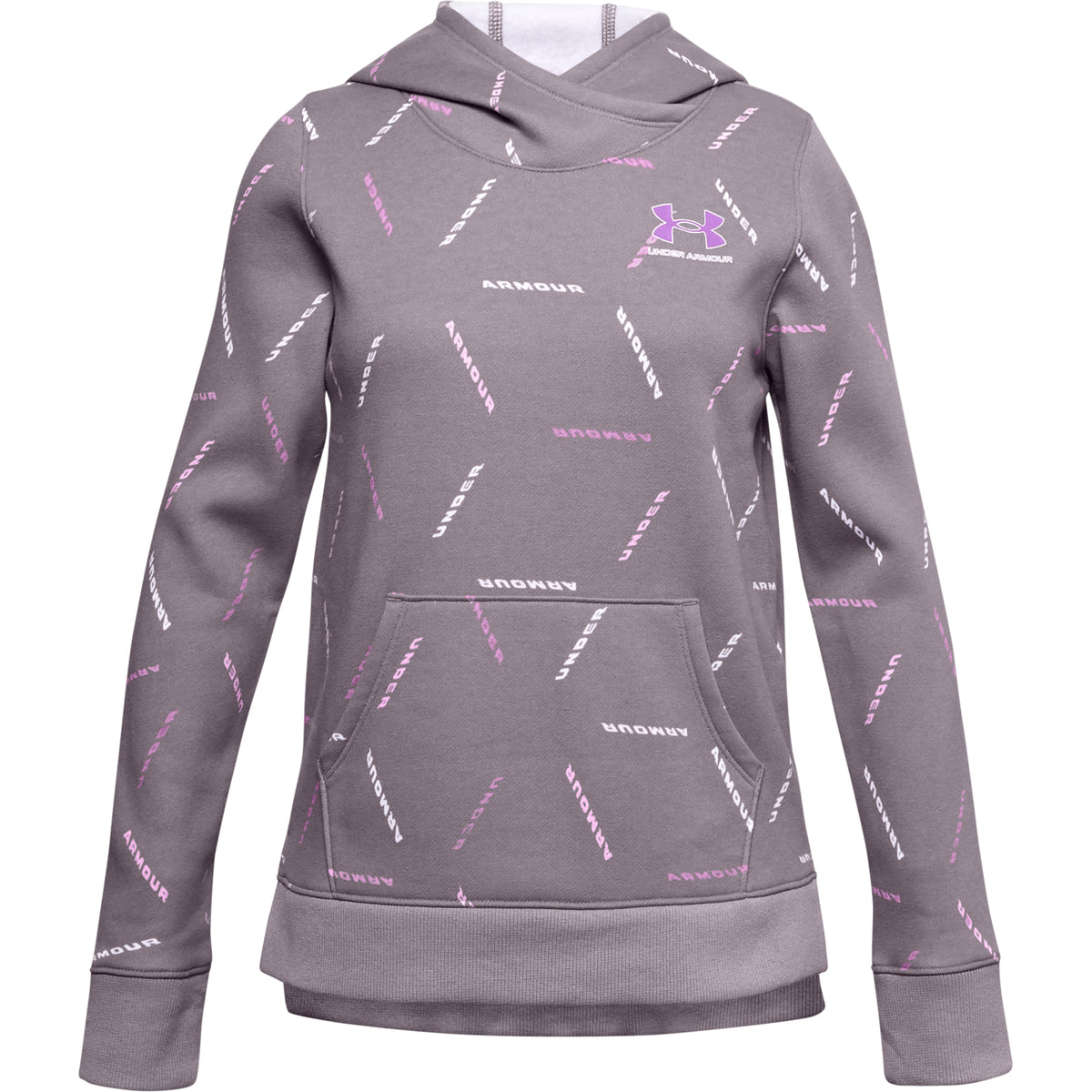 Polerón UA Rival Fleece Printed para Niña