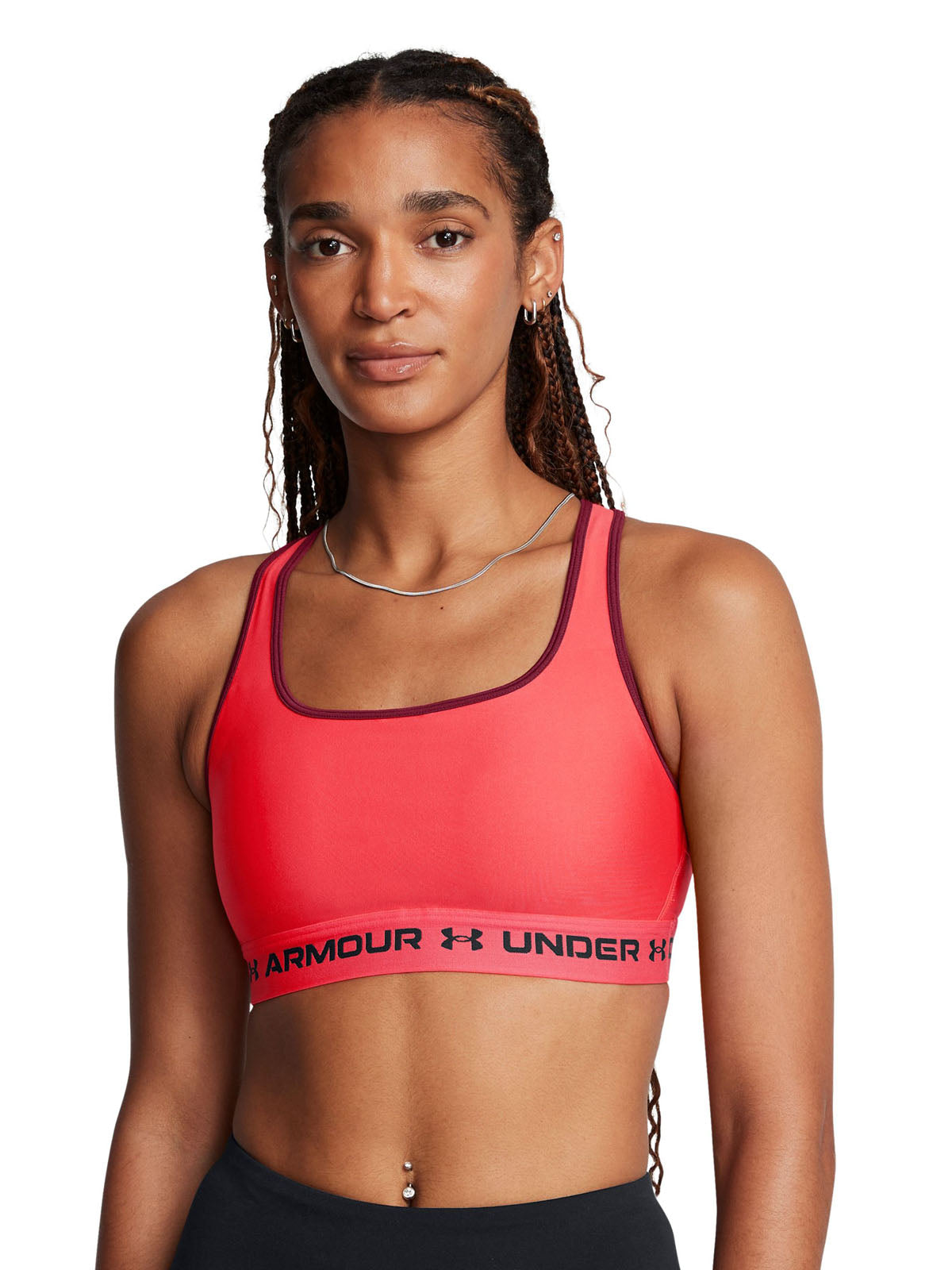 Sostén deportivo Armour® Mid Crossback para mujer