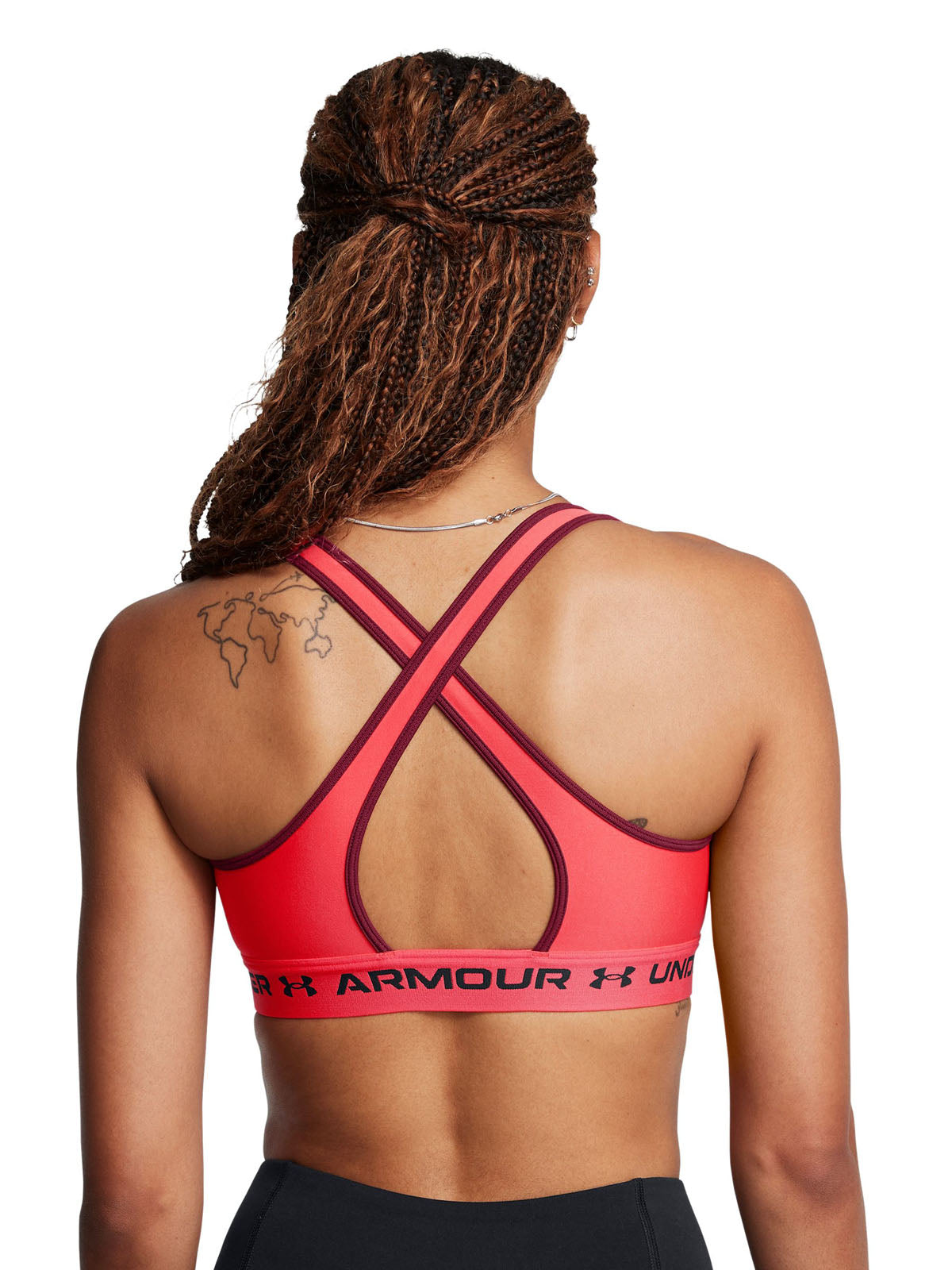 Sostén deportivo Armour® Mid Crossback para mujer