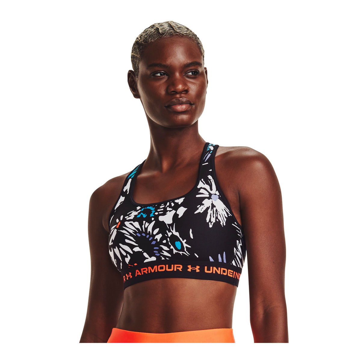 Sostén Deportivo Under Armour Mid Crossback Printed para Mujer