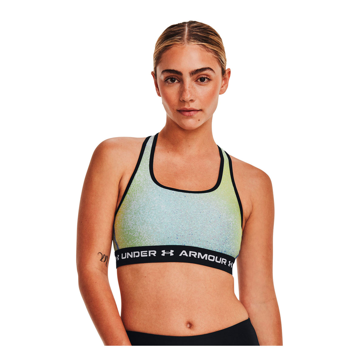 Sostén Deportivo Under Armour Mid Crossback Printed para Mujer