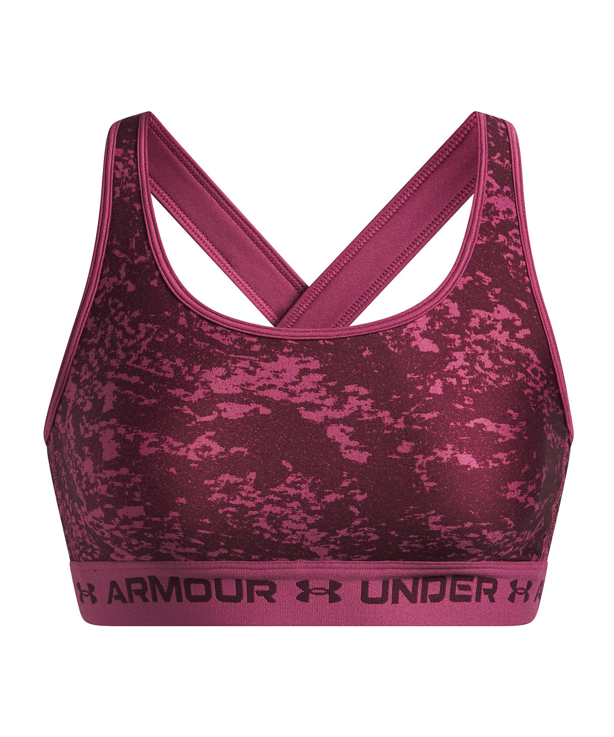 Peto de Entrenamiento para Mujer Crossback mid Rojo Under Armour