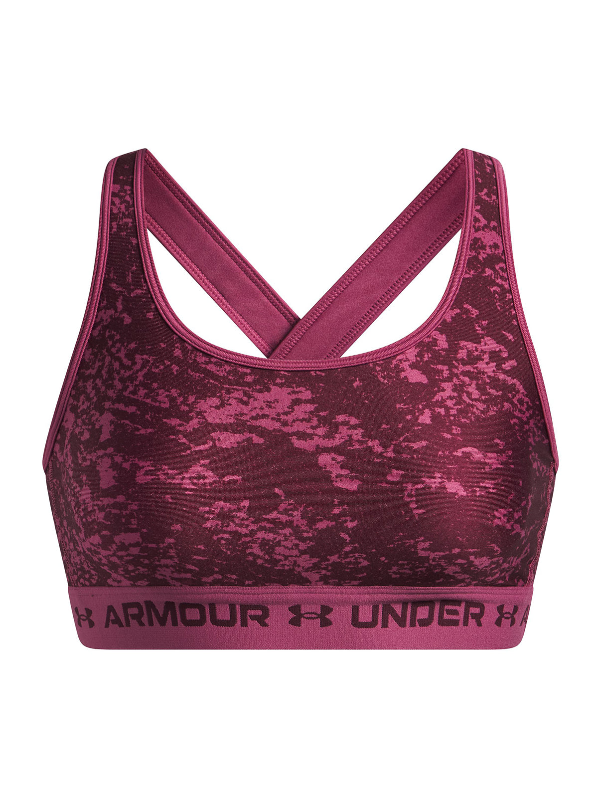 Peto de Entrenamiento para Mujer Crossback mid Rojo Under Armour