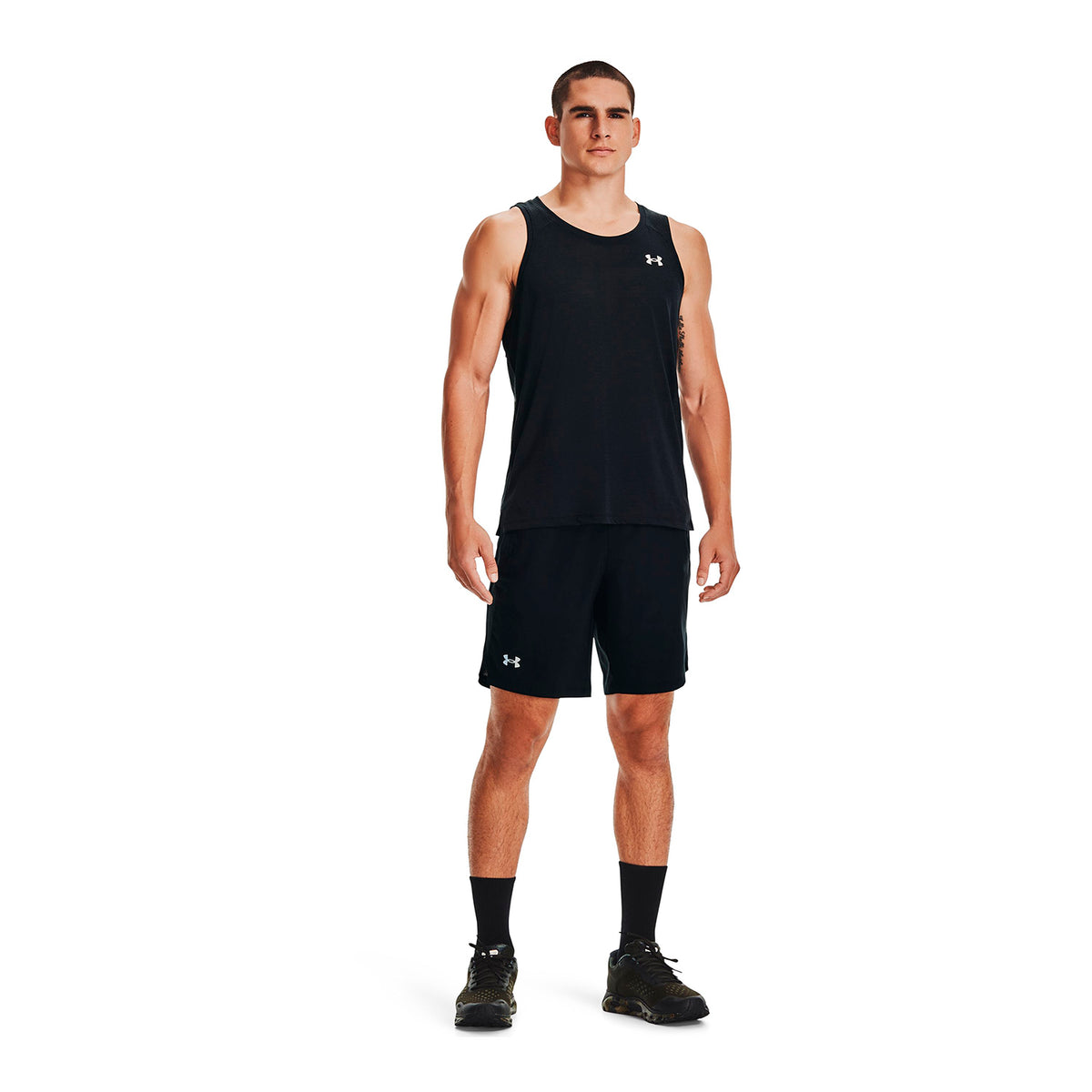 Polera Sin Mangas UA Streaker Run para Hombre