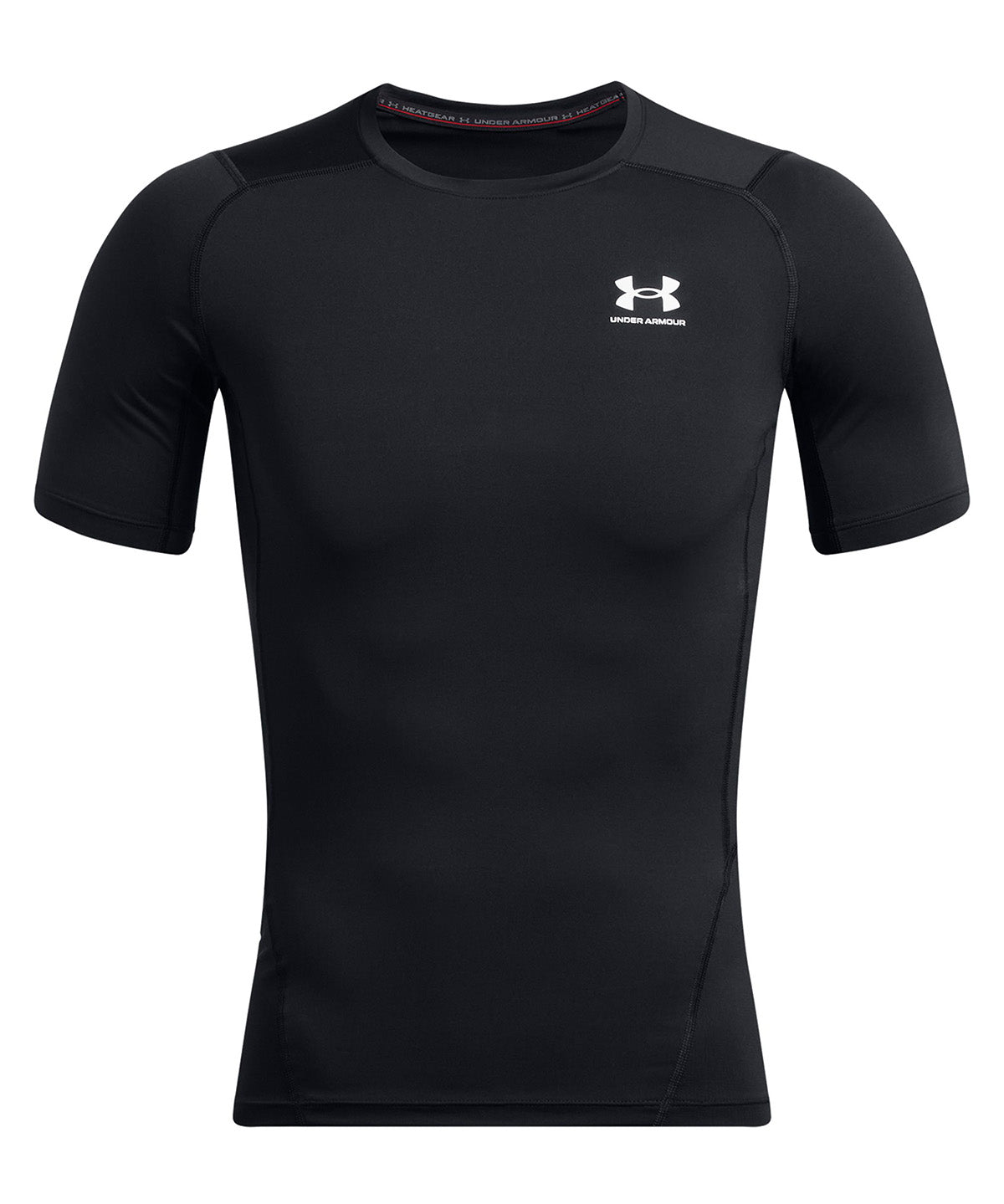 UA HeatGear Primera Capa Superior negro para hombre