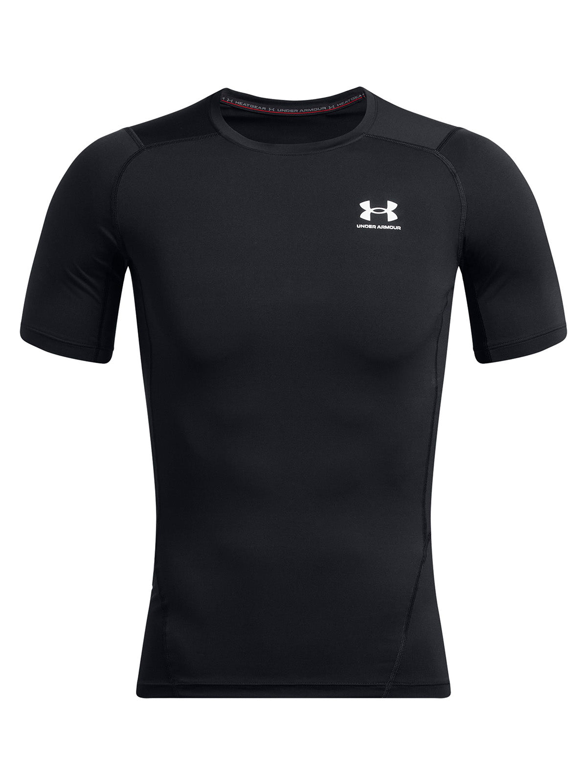 UA HeatGear Primera Capa Superior negro para hombre