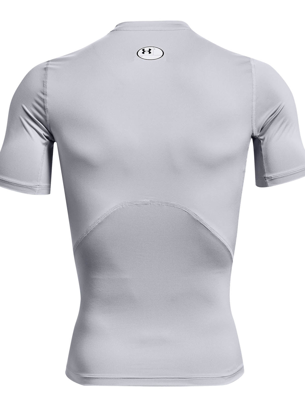 Primera capa superior manga corta para hombre HeatGear gris Under Armour