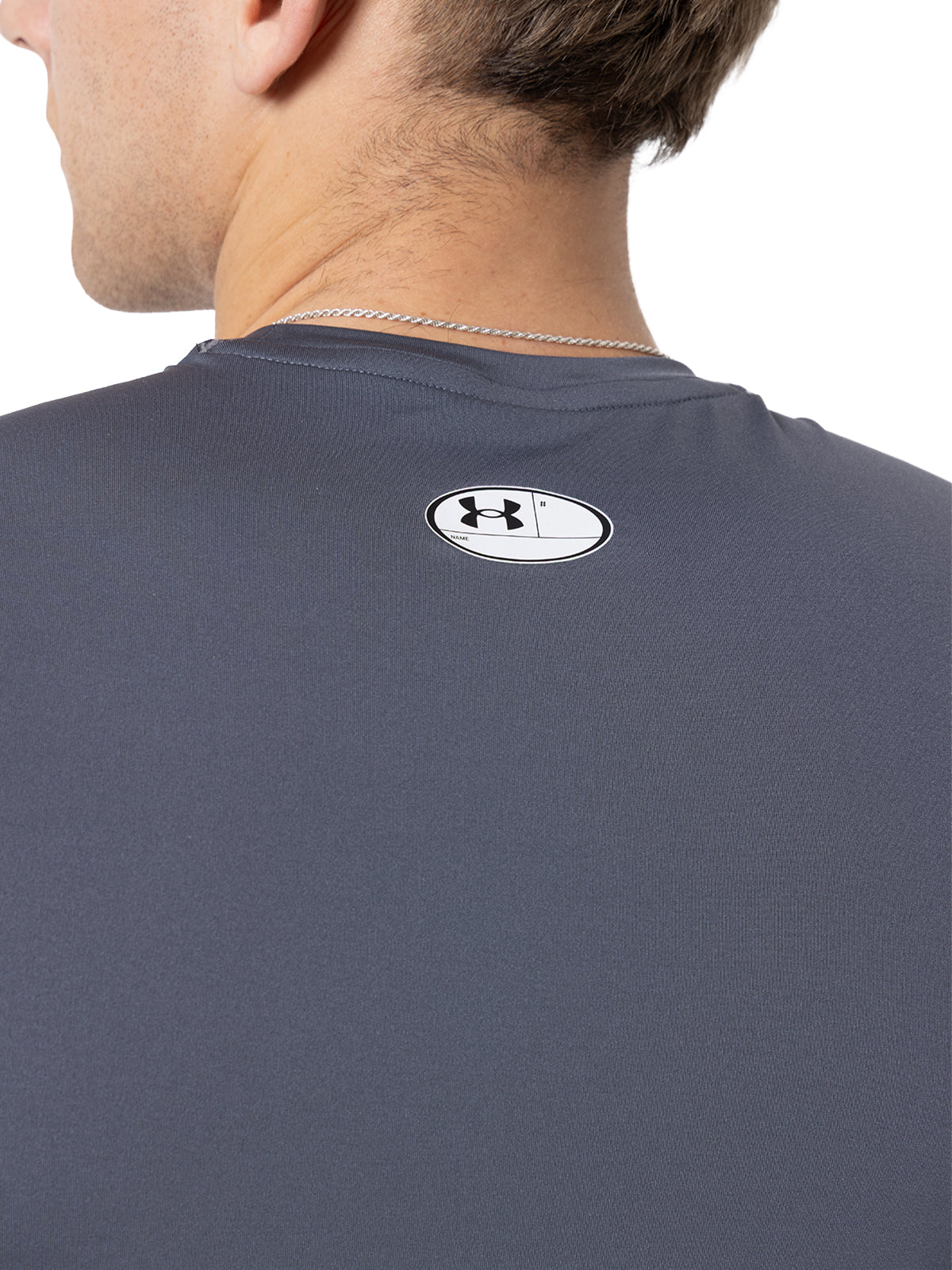 UA HeatGear Primera Capa Superior gris para hombre
