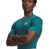 UA HeatGear Primera Capa Superior verde para hombre