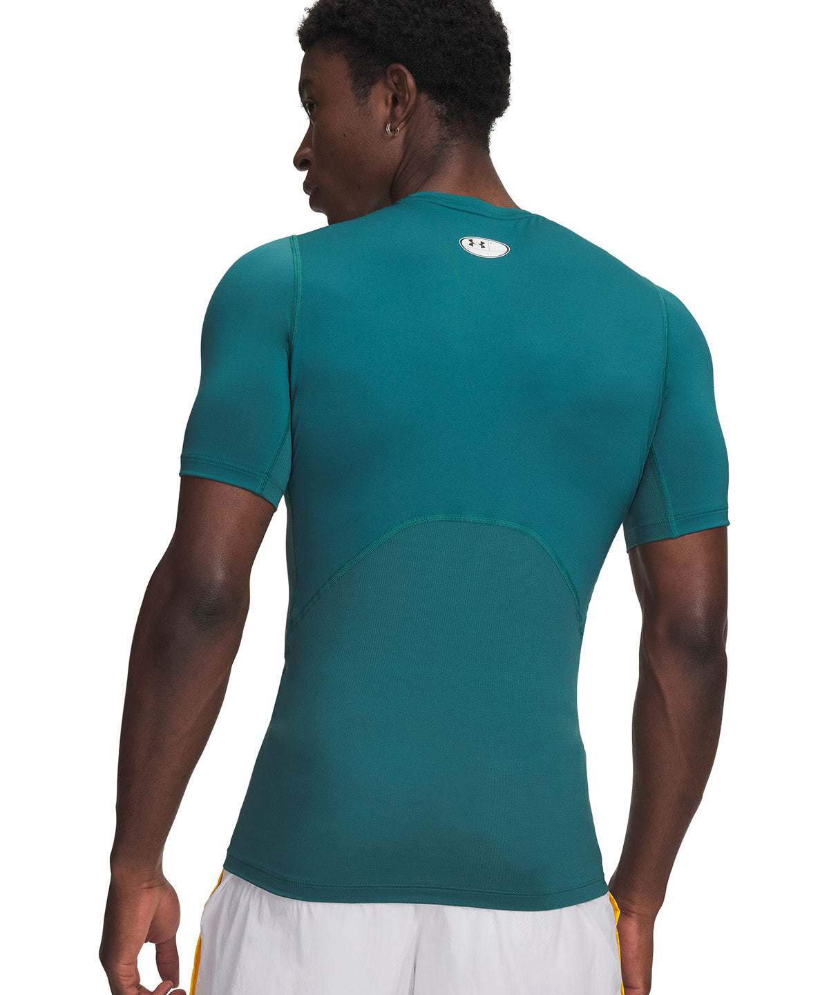 UA HeatGear Primera Capa Superior verde para hombre