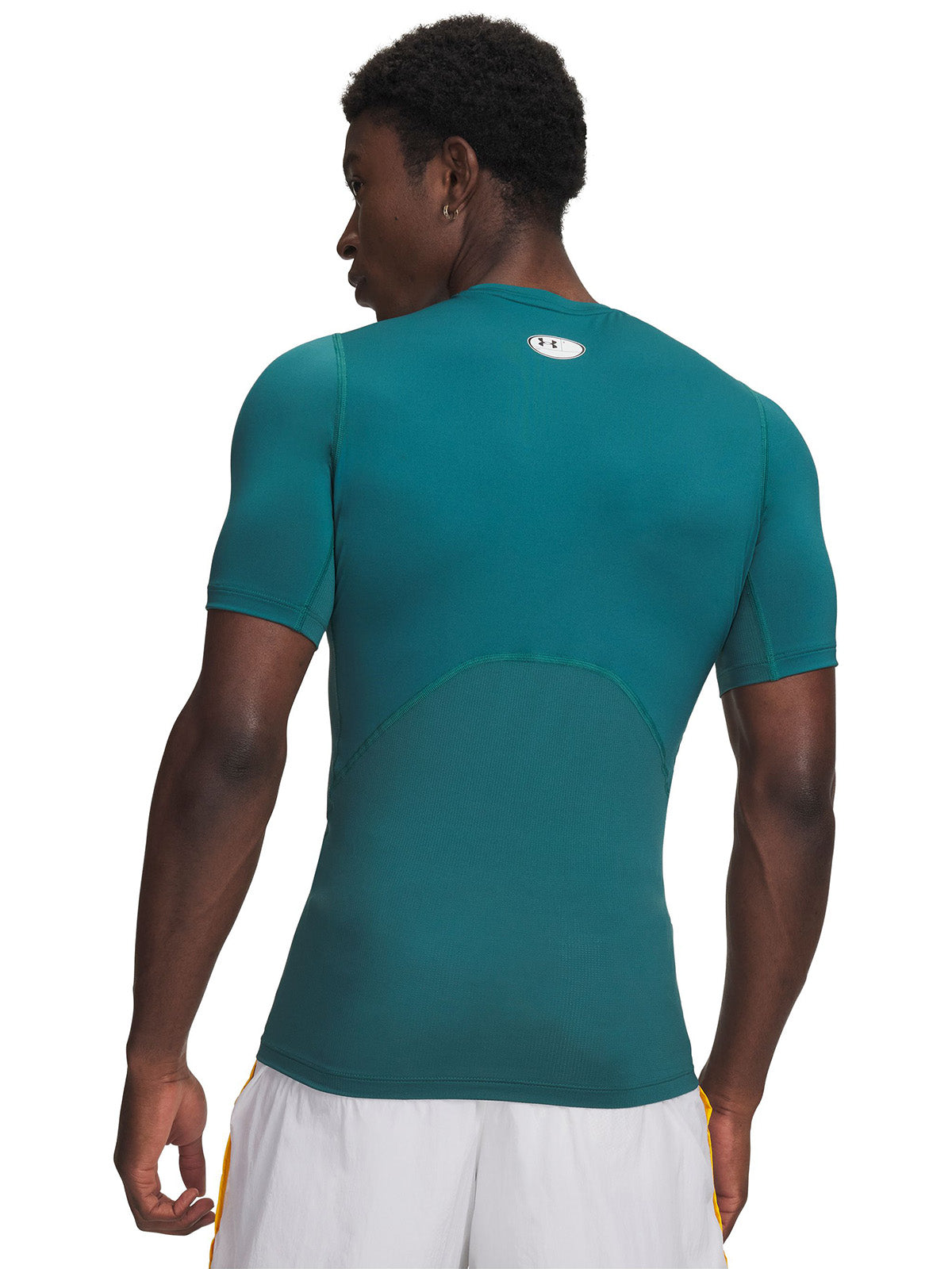 UA HeatGear Primera Capa Superior verde para hombre