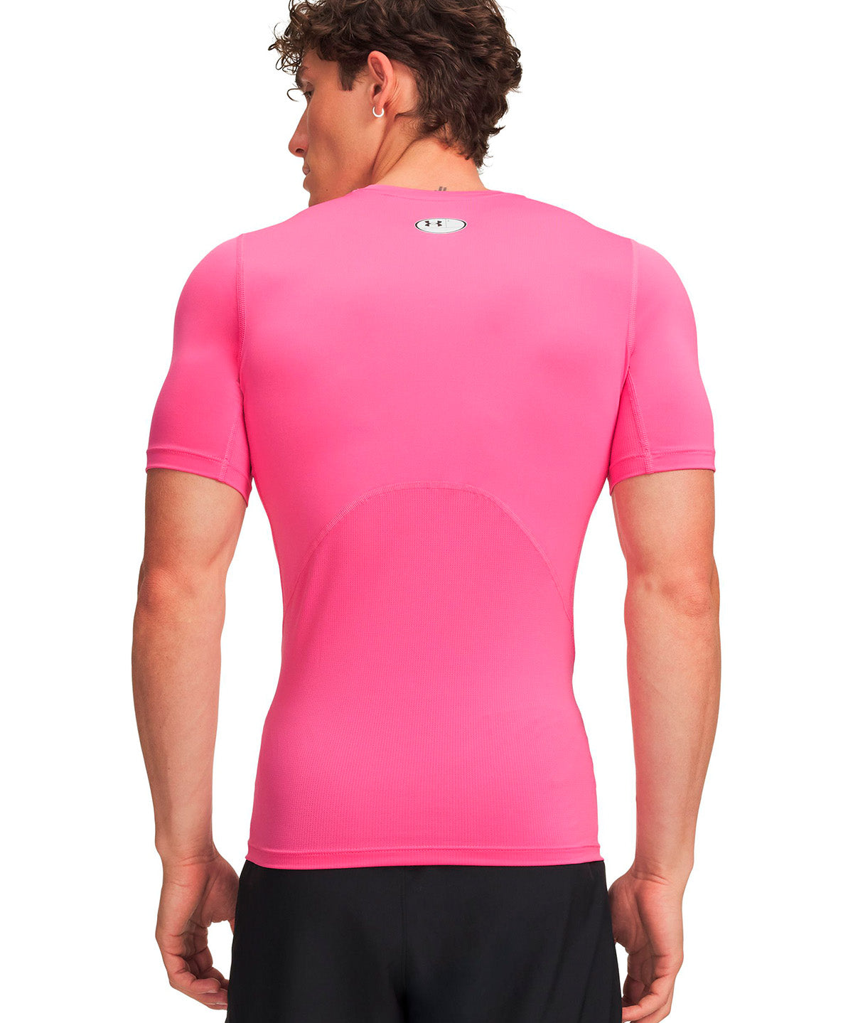 Primera capa superior UA HeatGear rosado para hombre