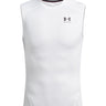 UA HeatGear Primera Capa Superior blanco para hombre