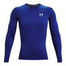 UA HeatGear Armour Compression Primera Capa Superior azul para hombre