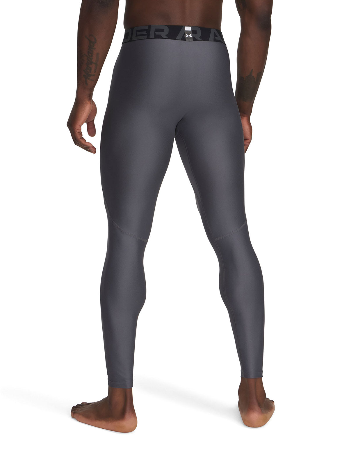 Primera capa inferior Heatgear gris para hombre Under Armour