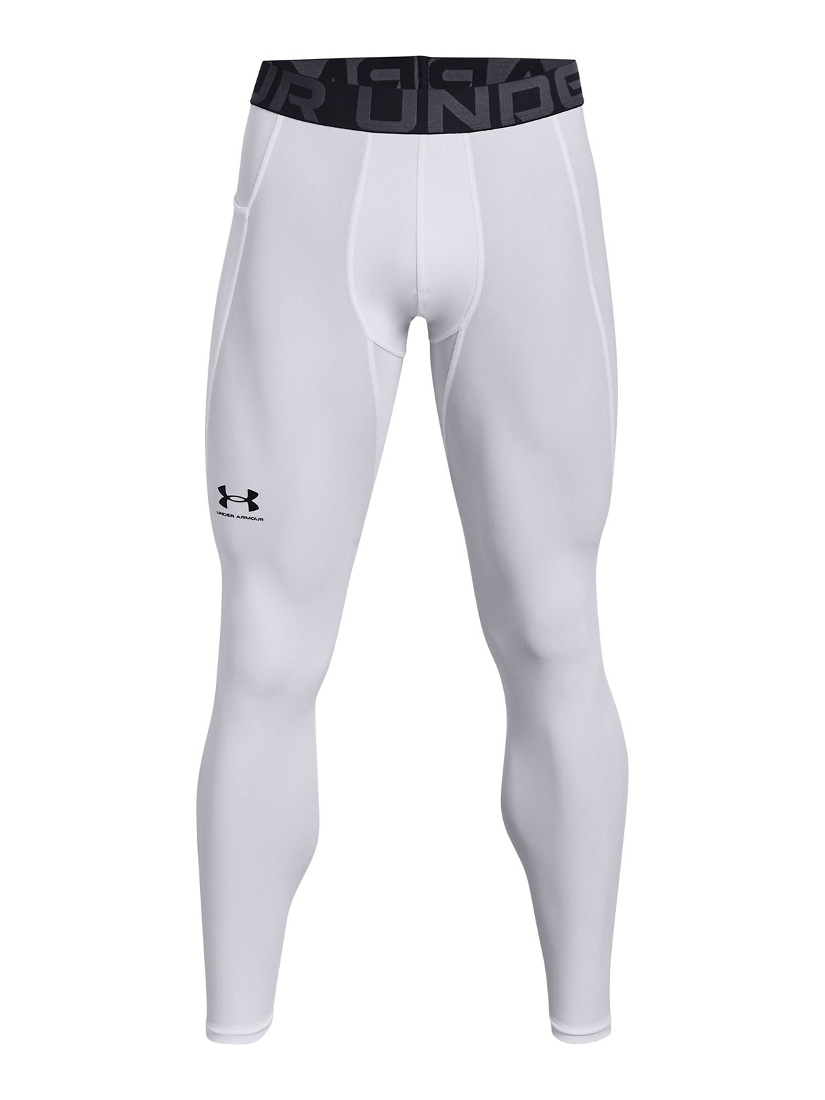 Primera capa inferior Heatgear blanco para hombre Under Armour