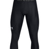 UA HeatGear Primera Capa Inferior 3/4 negro para hombre