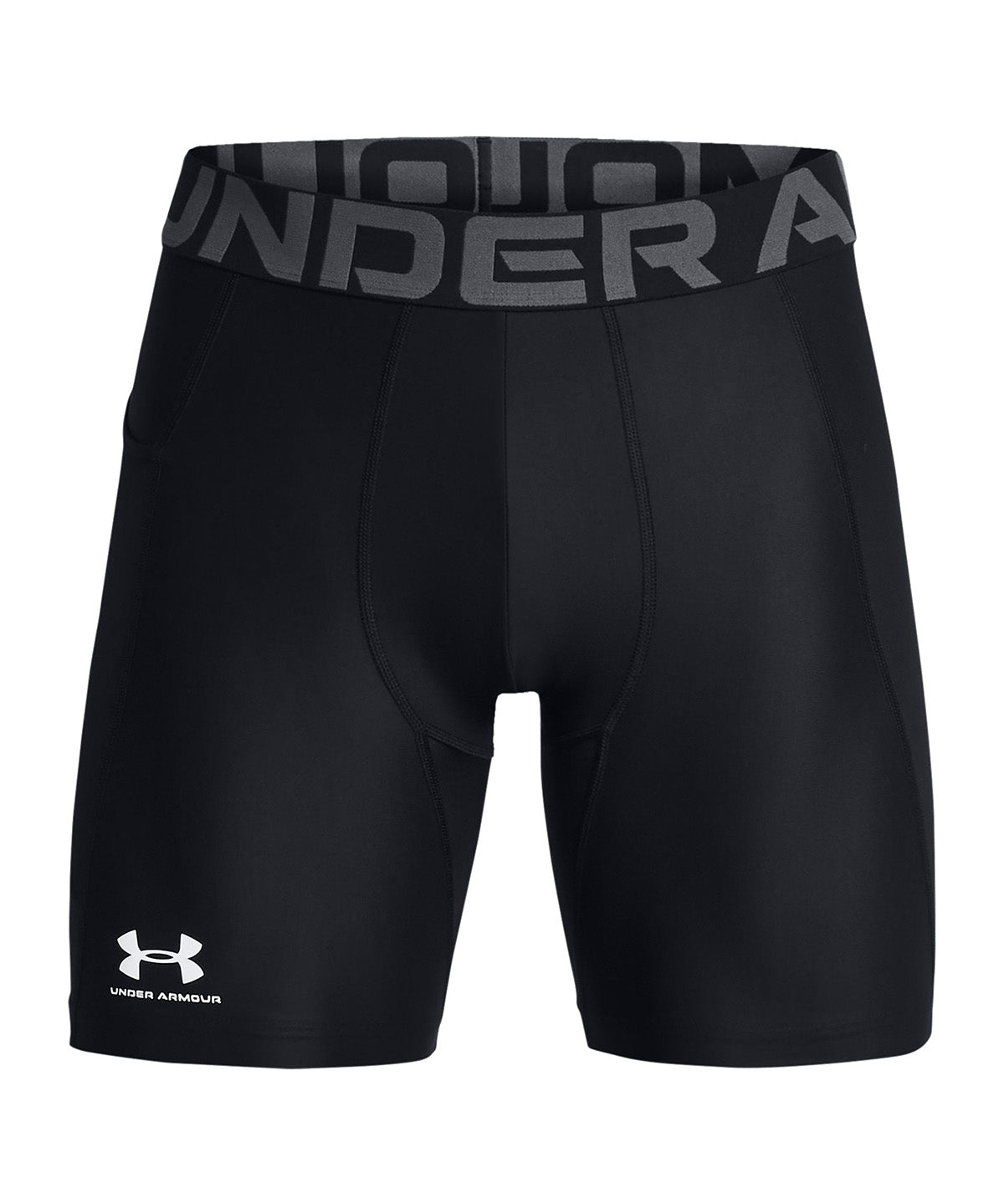 UA HeatGear Armour Short Calza corta negro para hombre