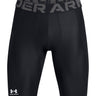 UA HeatGear Pocket Long Shorts negros para hombre