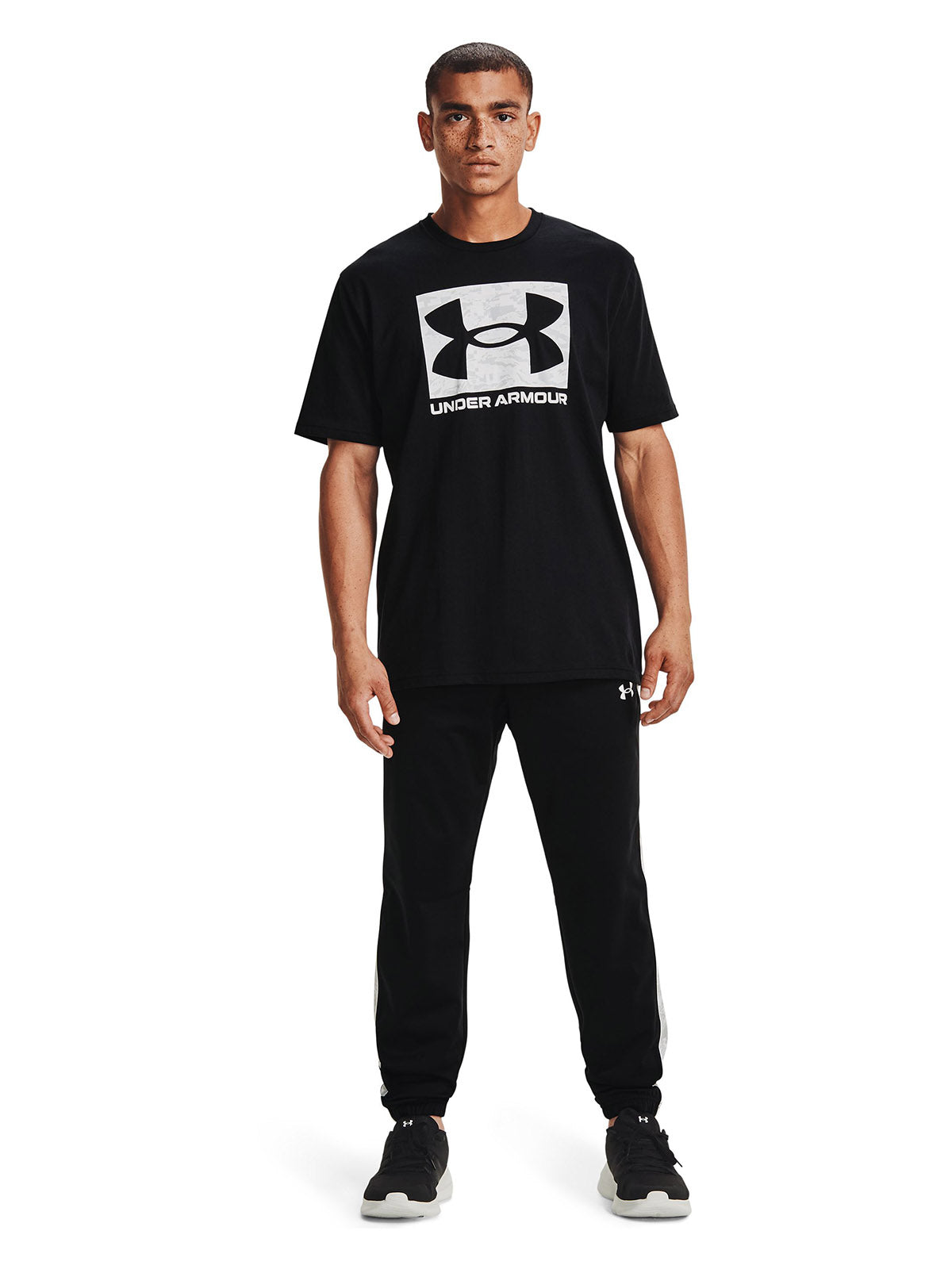 Polera Manga Corta ABC Camo Boxed Logo para Hombre Under Armour