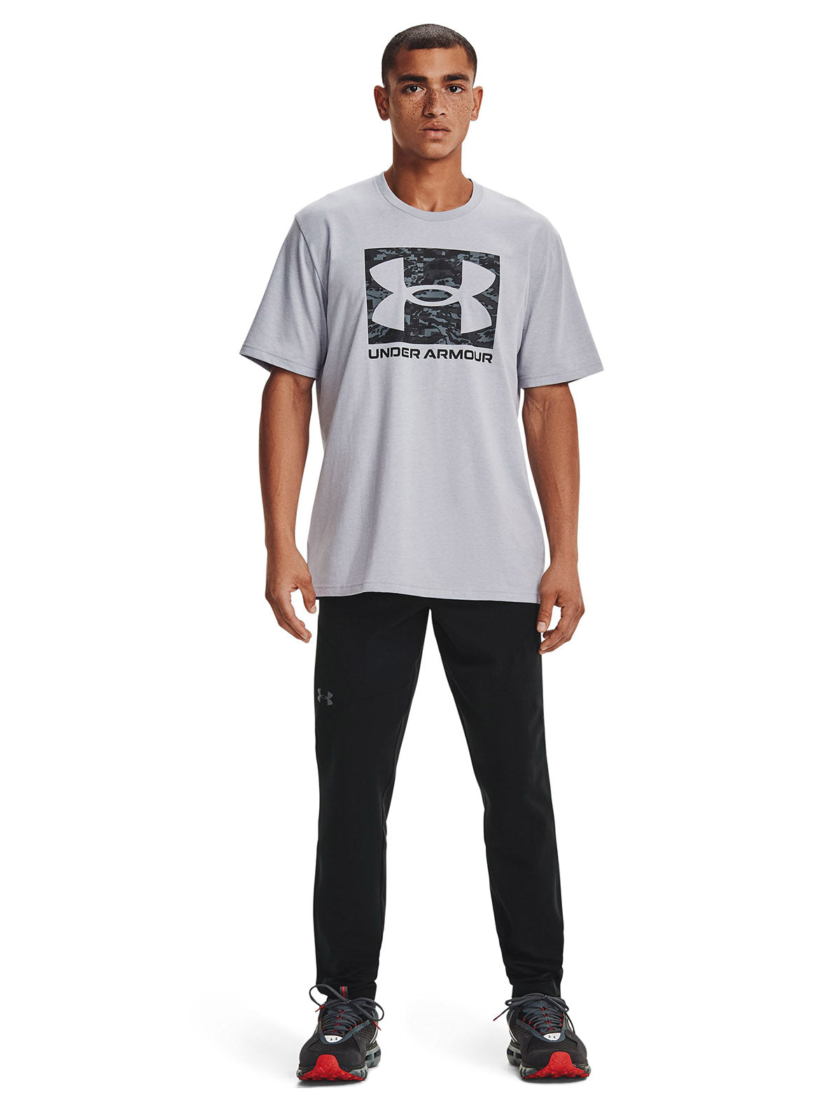 Polera Manga Corta ABC Camo Boxed Logo para Hombre Under Armour