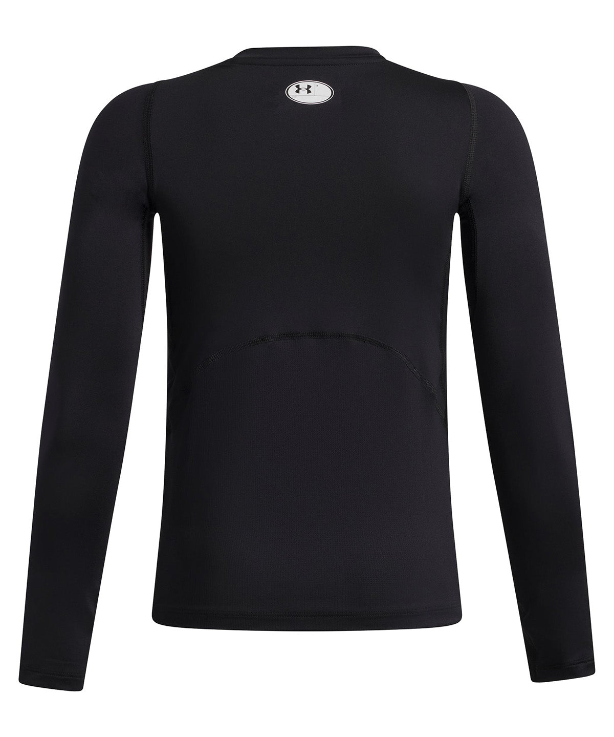 UA HeatGear Armour Primera Capa Superior Manga Larga negro para niño