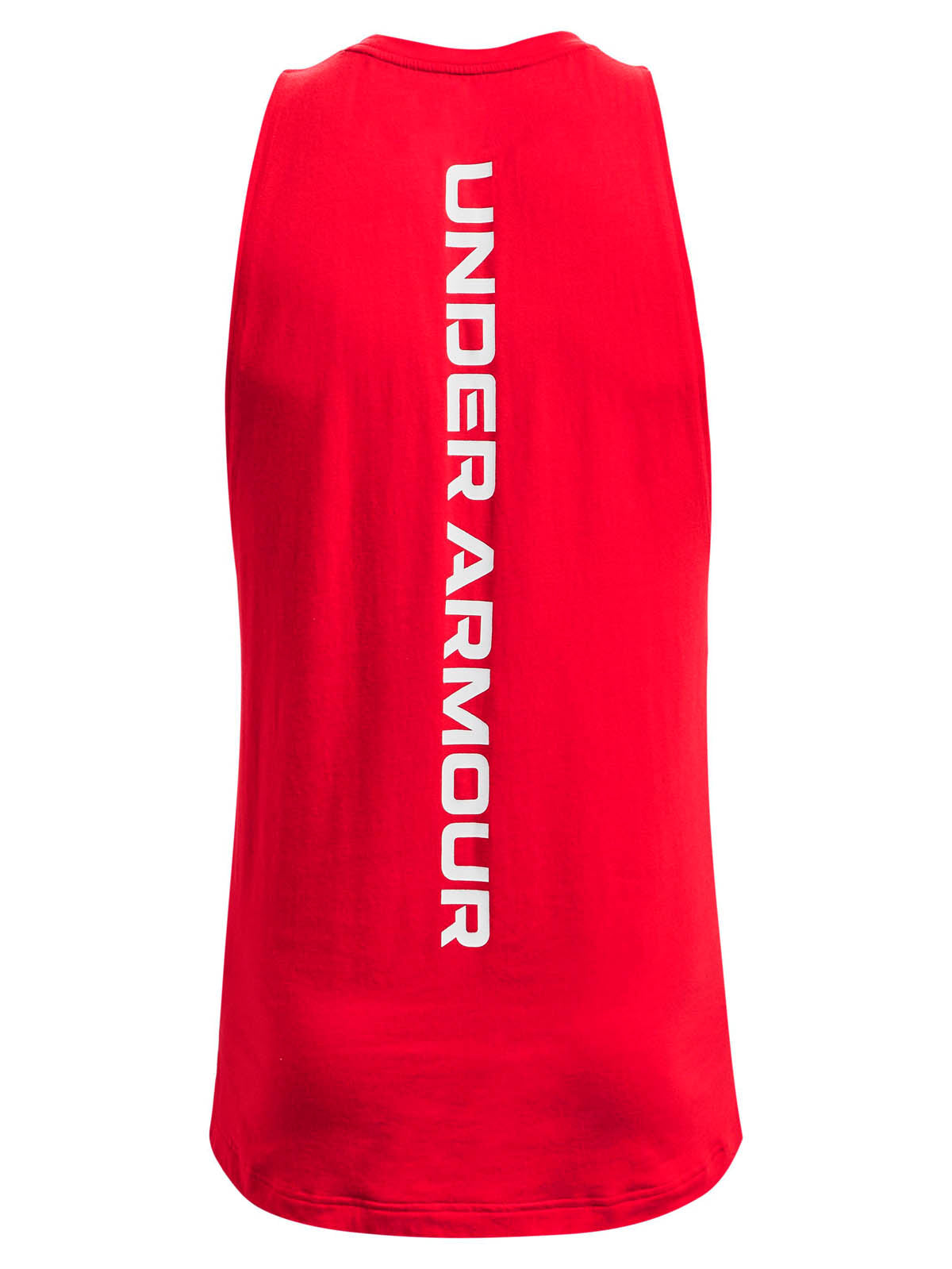 Polera sin mangas Under Armour zone rojo para hombre