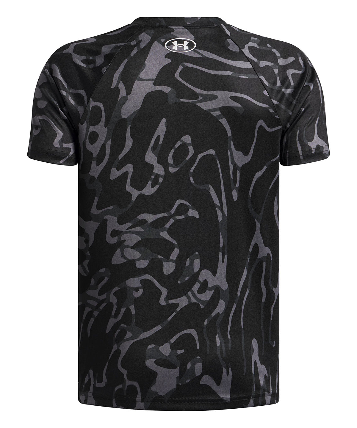 UA Tech Big Logo SS Polera Manga Corta negro para niño