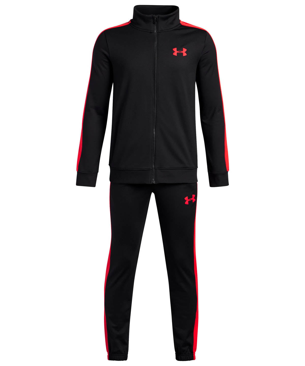 Conjunto Lifestyle para niño Rival Knit negro Under Armour
