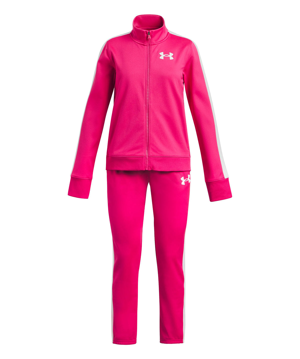 Conjunto Under Armour Rival knit morado para niños