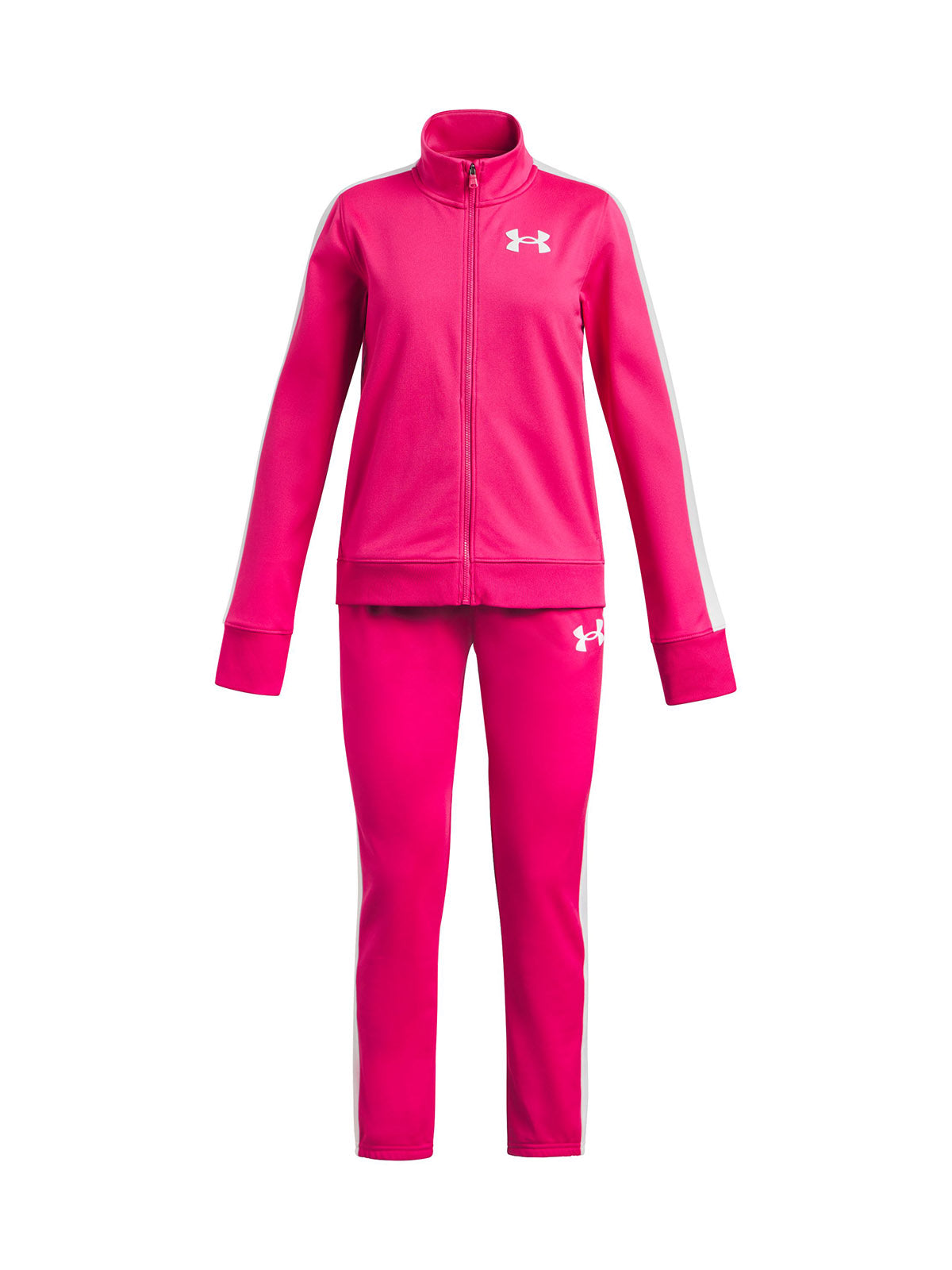 Conjunto Under Armour Rival knit morado para niños