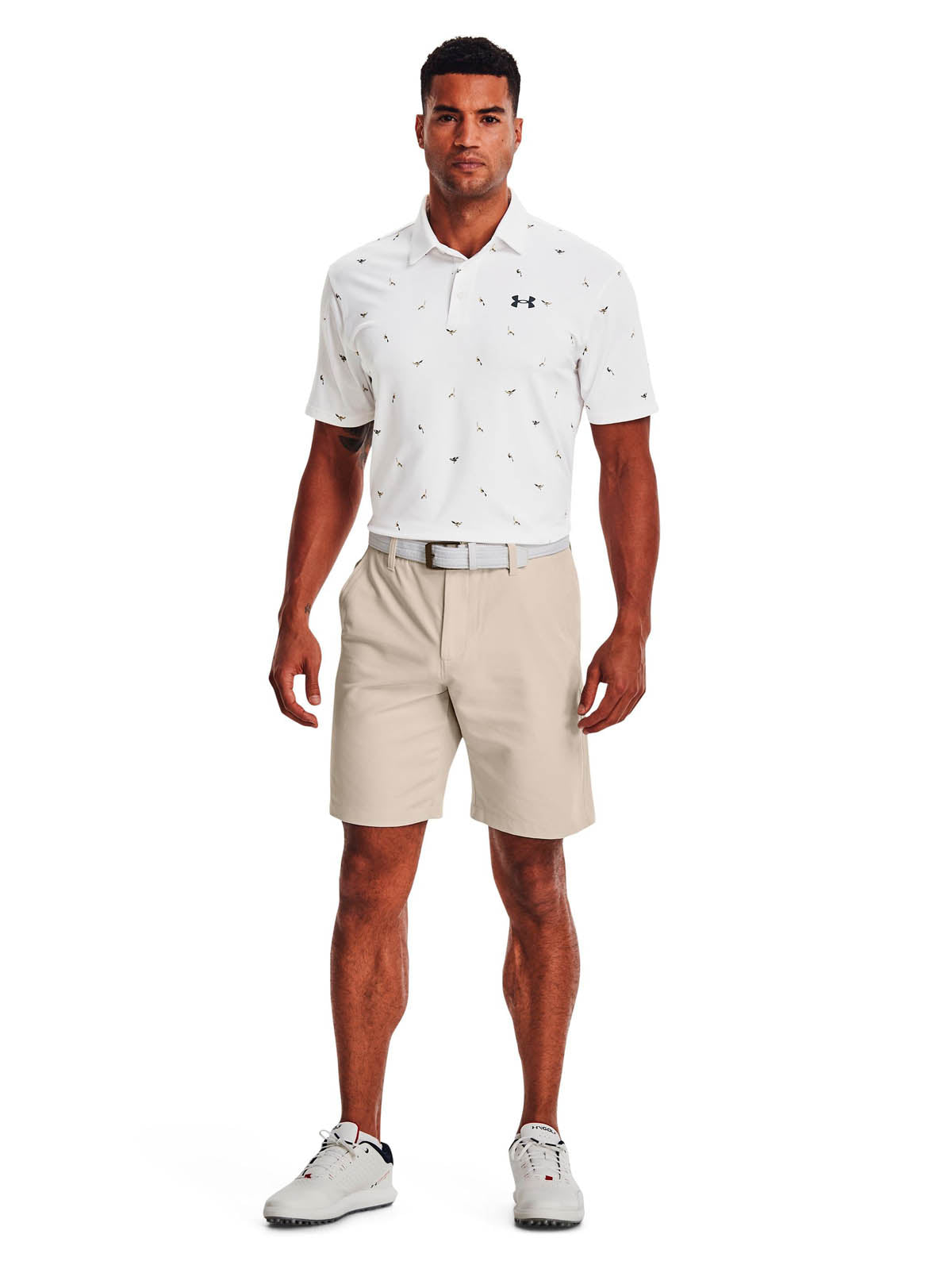 Short Golf para hombre Drive Blanco Under Armour