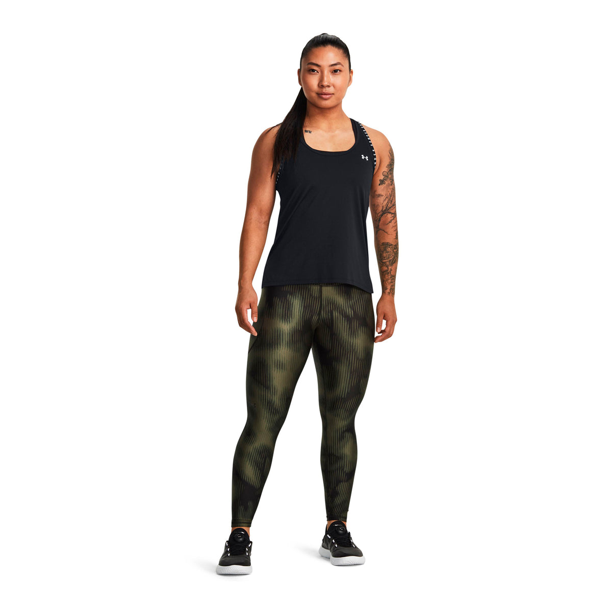 Calzas HeatGear Under Armour Printed Ankle para Mujer