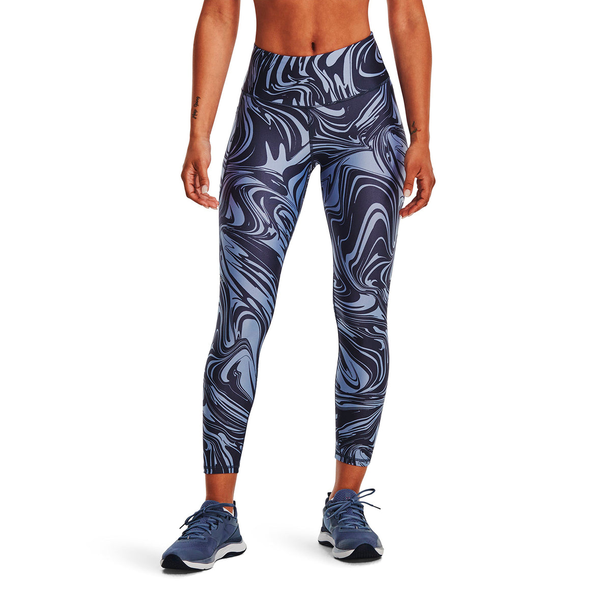 Calzas HeatGear Under Armour Printed Ankle para Mujer