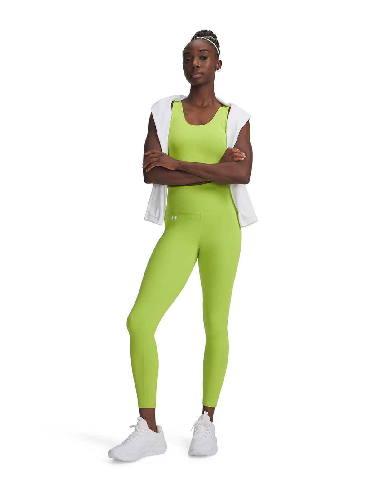 Calza de entrenamiento para mujer Motion Verde Under Armour