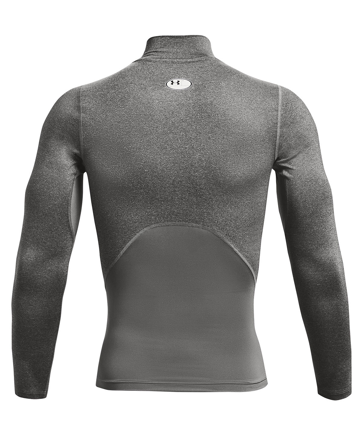UA HeatGear Mock Primera Capa Superior gris para hombre