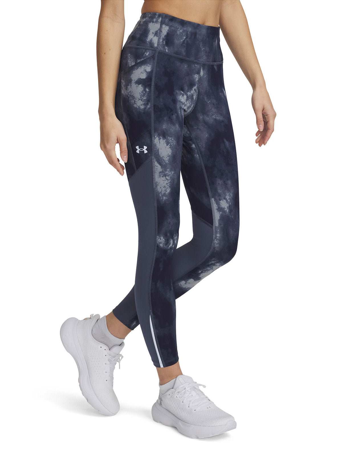 Calzas Under Armour launch gris para mujer