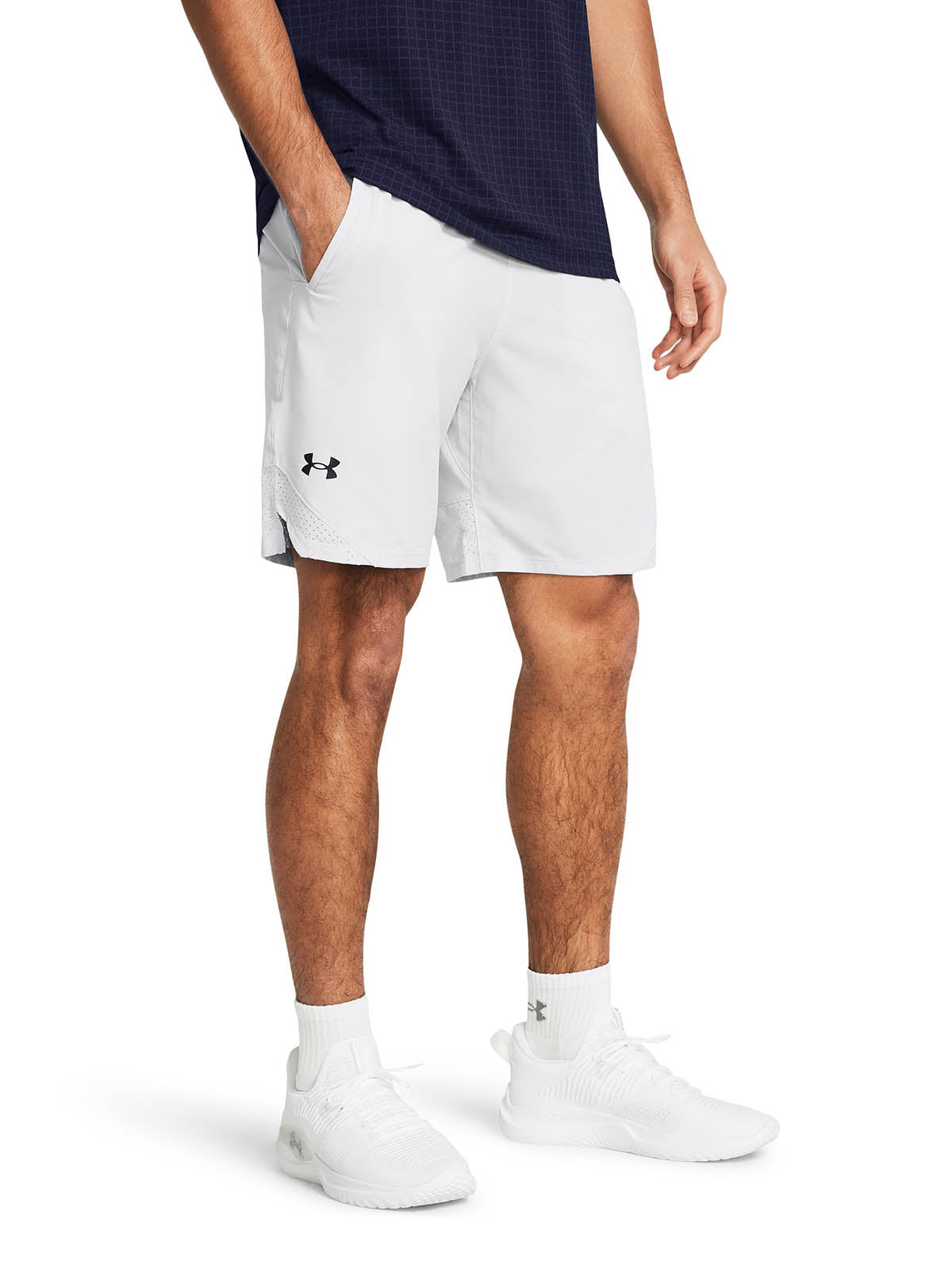 UA Vanish Woven Shorts gris para hombre