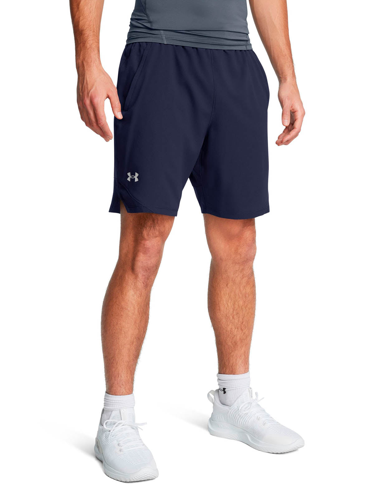 Short de entrenamiento para hombre Vanish Woven azul Under Armour
